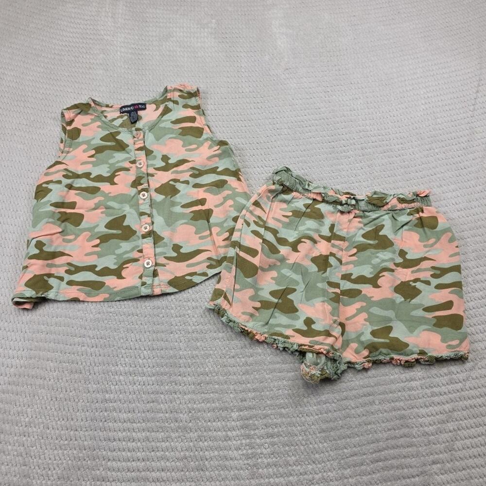 Limited Too Set Girls Size 12 Camoflauge 2 Piece Set